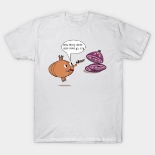 Slicing onion T-Shirt